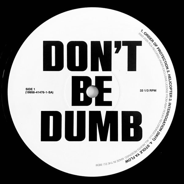 ASAP Rocky - Don't Be Dumb