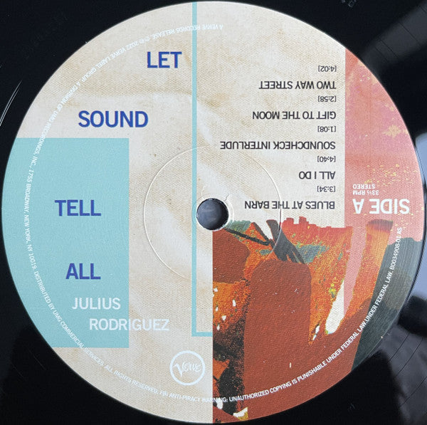 Julius Rodriguez - Let Sound Tell All