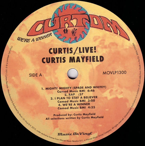 Curtis Mayfield - Curtis / Live!