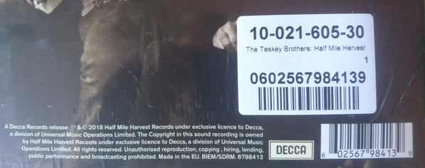 The Teskey Brothers - Half Mile Harvest