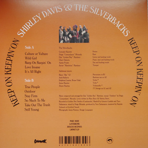 Shirley Davis & The SilverBacks - Keep On Keepin' On