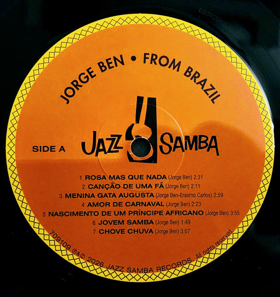 Jorge Ben - From Brazil