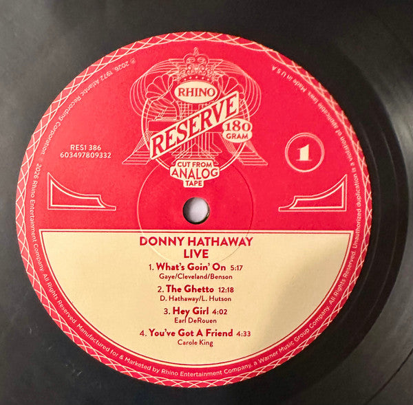 Donny Hathaway - Live