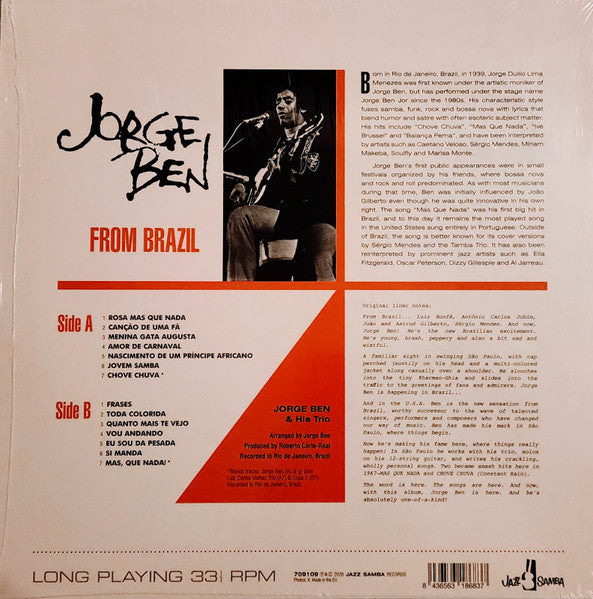 Jorge Ben - From Brazil