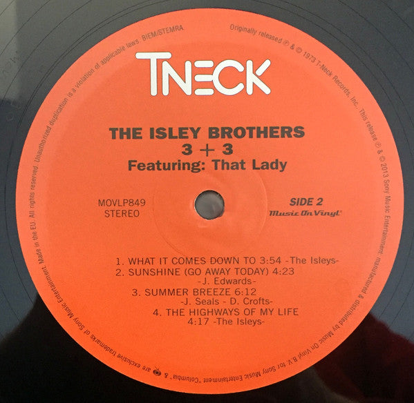 The Isley Brothers - 3 + 3