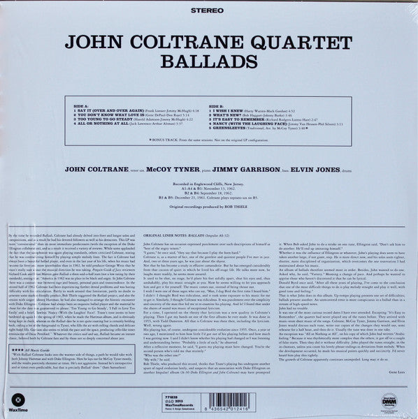 The John Coltrane Quartet - Ballads