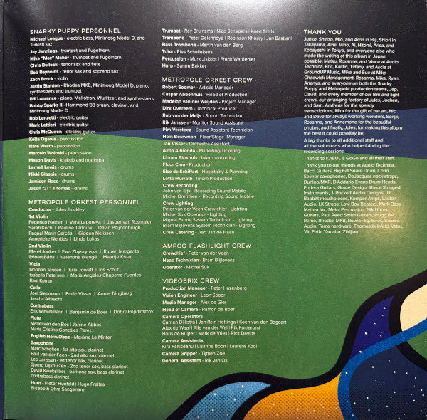 Snarky Puppy, Metropole Orchestra - Somni