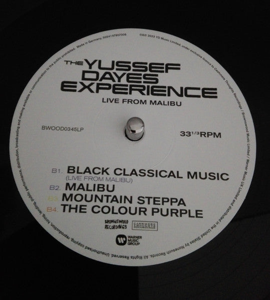 The Yussef Dayes Experience - Live from Malibu 