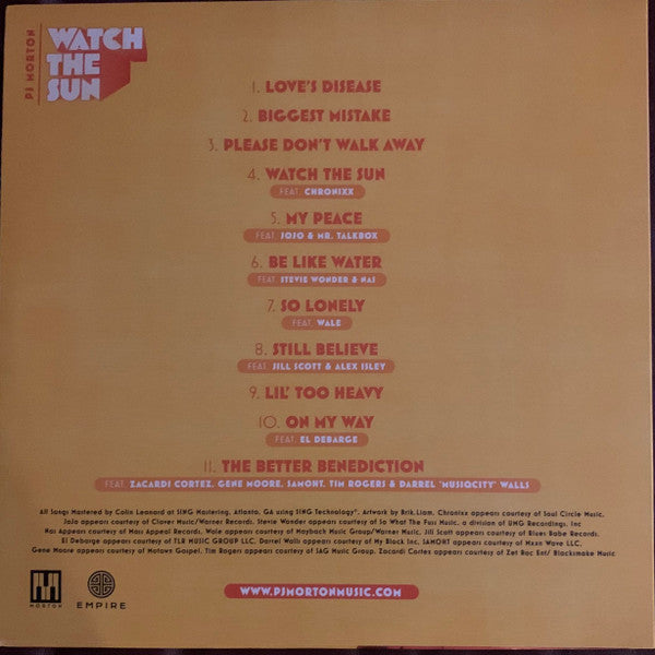 PJ Morton - Watch The Sun